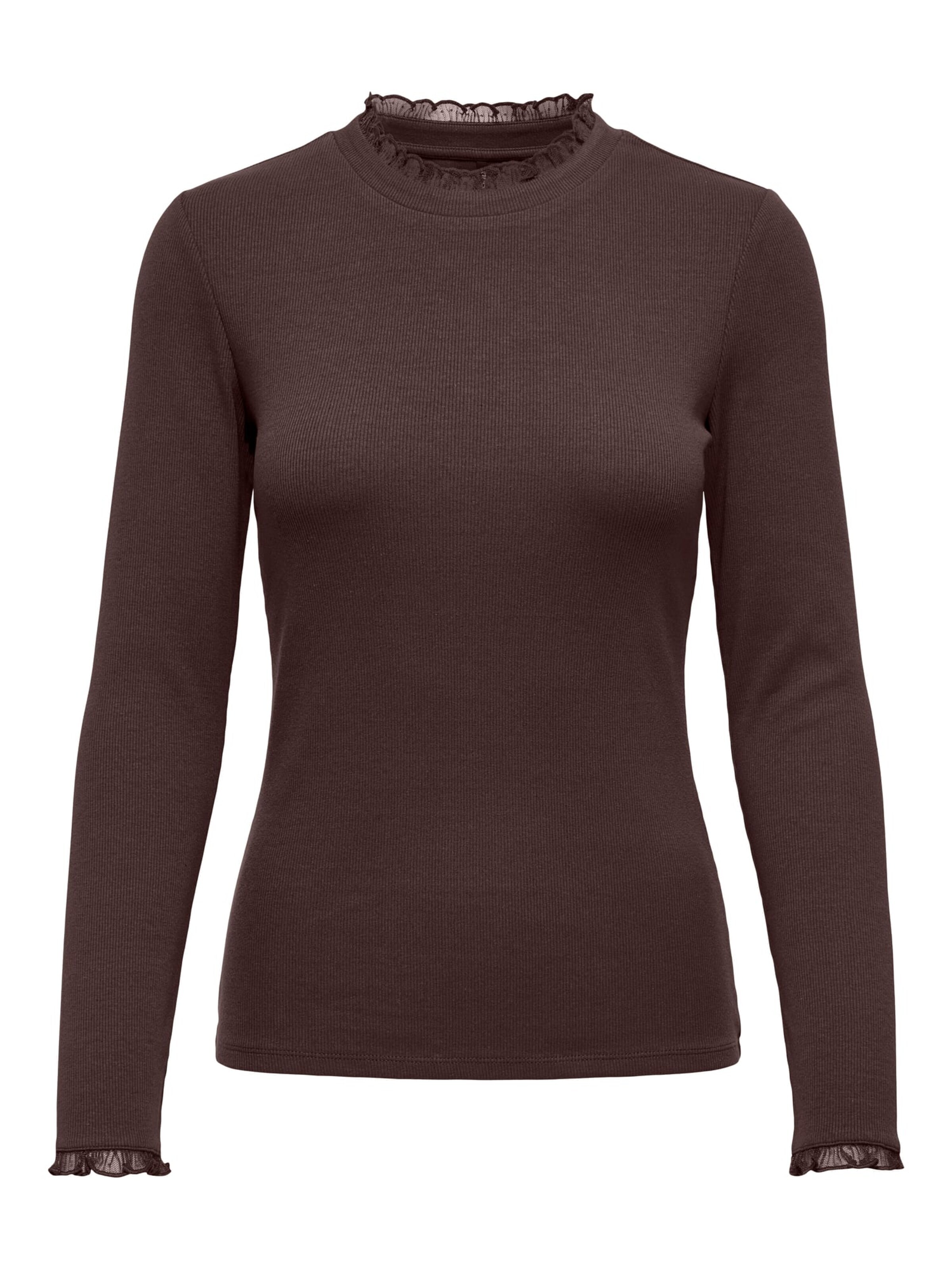 ONLY Top 'Leslie' in L in Brown, Item view
