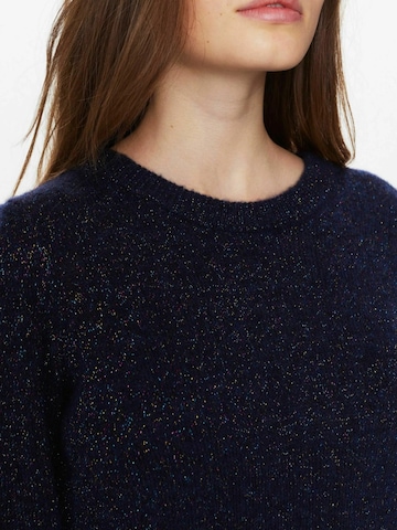 NÜMPH Trui 'Rietta' in Blauw