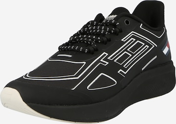 Tommy Hilfiger Sport Sneakers in Black: front