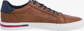s.Oliver Sneakers laag in Bruin
