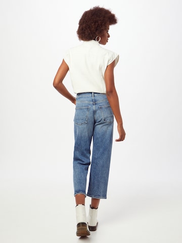 ESPRIT Wide leg Jeans in Blauw