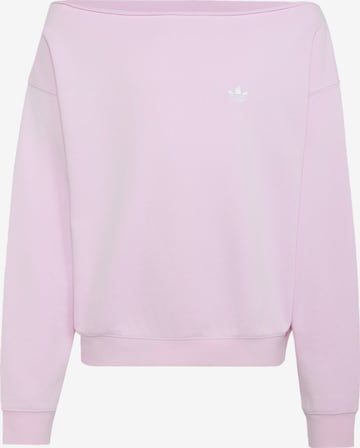 Sweat-shirt ADIDAS ORIGINALS en rose : devant