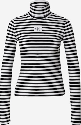 Calvin Klein Jeans T-shirt i svart: framsida