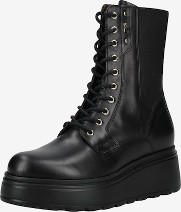 Nero Giardini Schnürstiefelette in Schwarz: Vorderseite