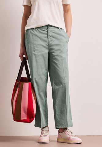 STREET ONE Regular Chino Pants in Green: front