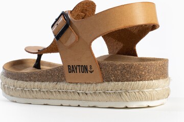 Bayton T-Bar Sandals 'Celiane' in Beige