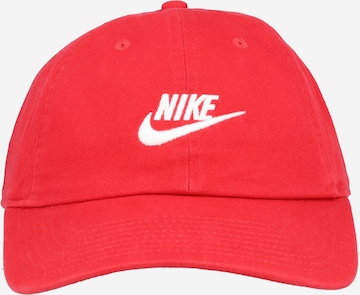 Casquette 'H86' Nike Sportswear en rouge
