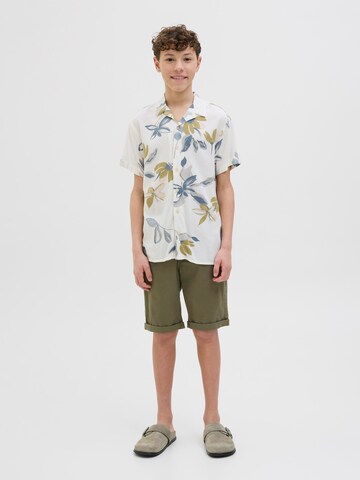 Jack & Jones Junior Обычный Штаны 'JPSTDavid' в Зеленый