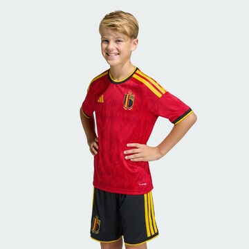 ADIDAS PERFORMANCE Koszulka funkcyjna 'Belgium 26 Home Kids' w kolorze czerwony: przód