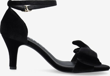 Bianco Strap Sandals in Black