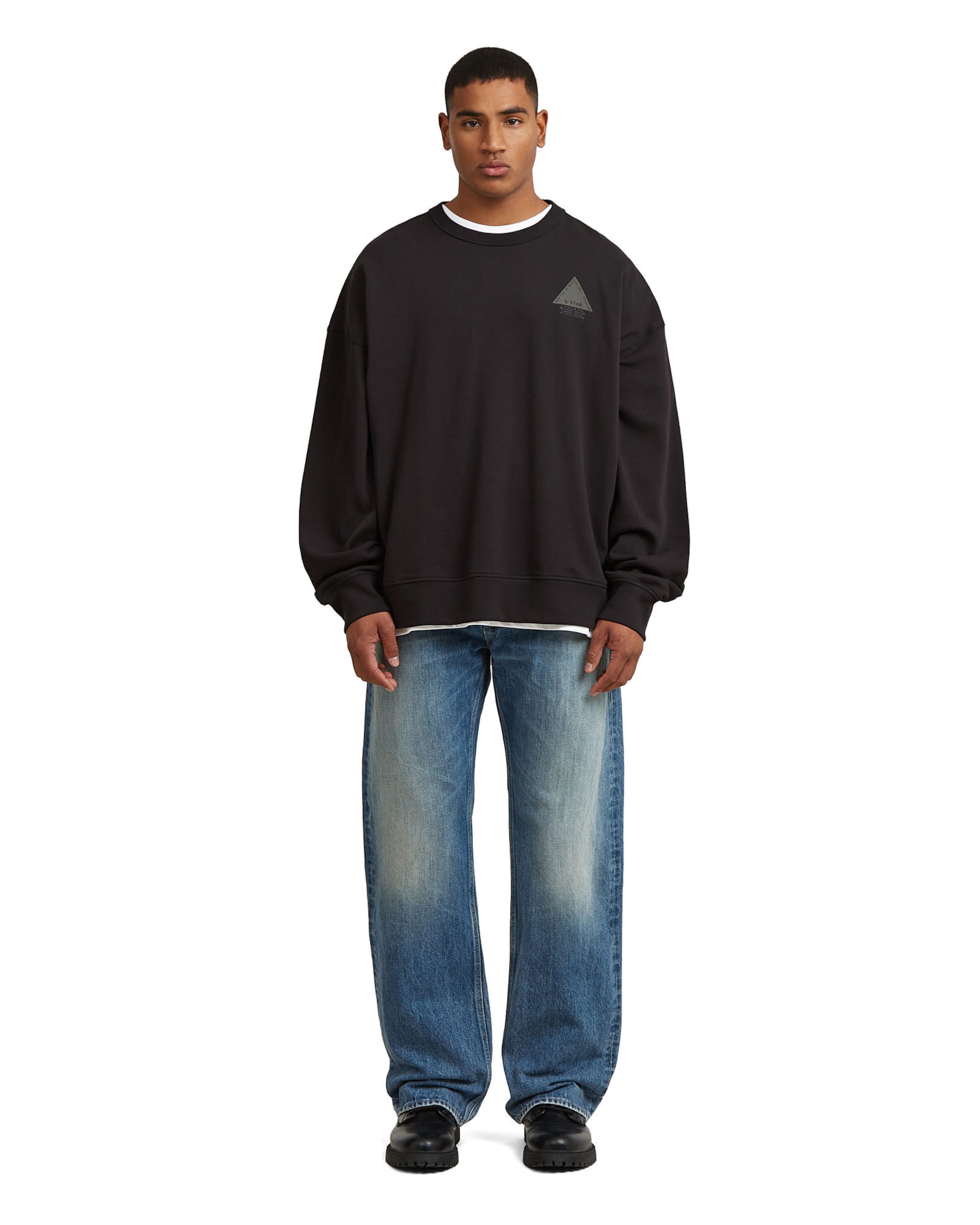 Regular Jean 'Deeggie Relaxed Straight Jeans' G-STAR en bleu