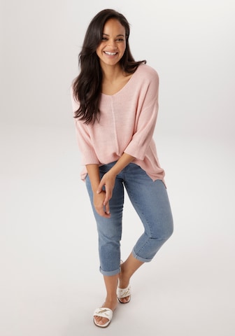 Aniston Sweater in Pink