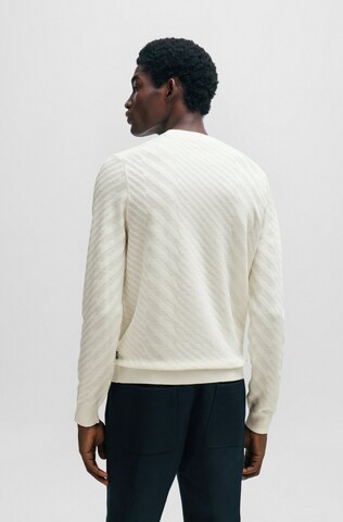 BOSS Sweater 'Palwino' in White