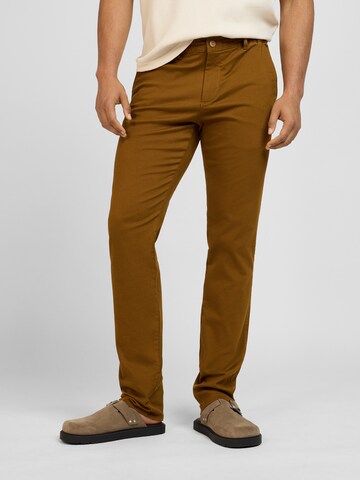 Pittman Slim fit Chino Pants 'Andrew' in Brown