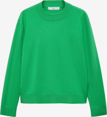 MANGO Sweater 'TORTU' in Green: front