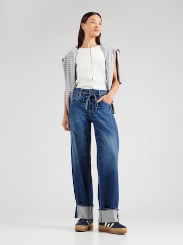 Largi Jeans '94CLAIRE' de la Gang pe albastru