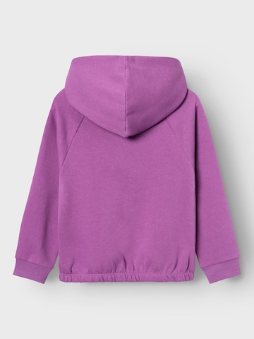 NAME IT - Sweatshirt 'RIDA' em roxo