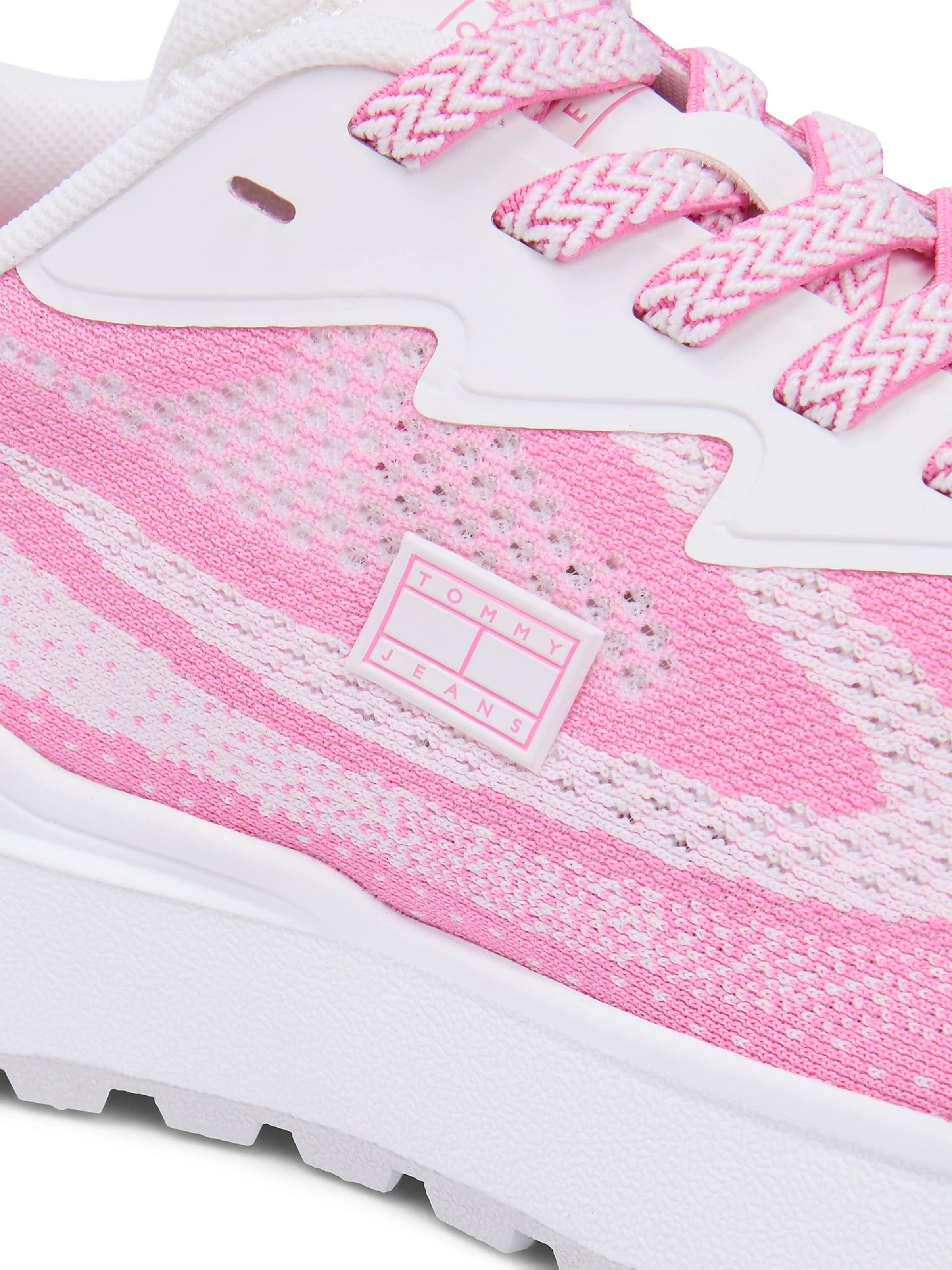 Baskets basses Tommy Jeans en rose