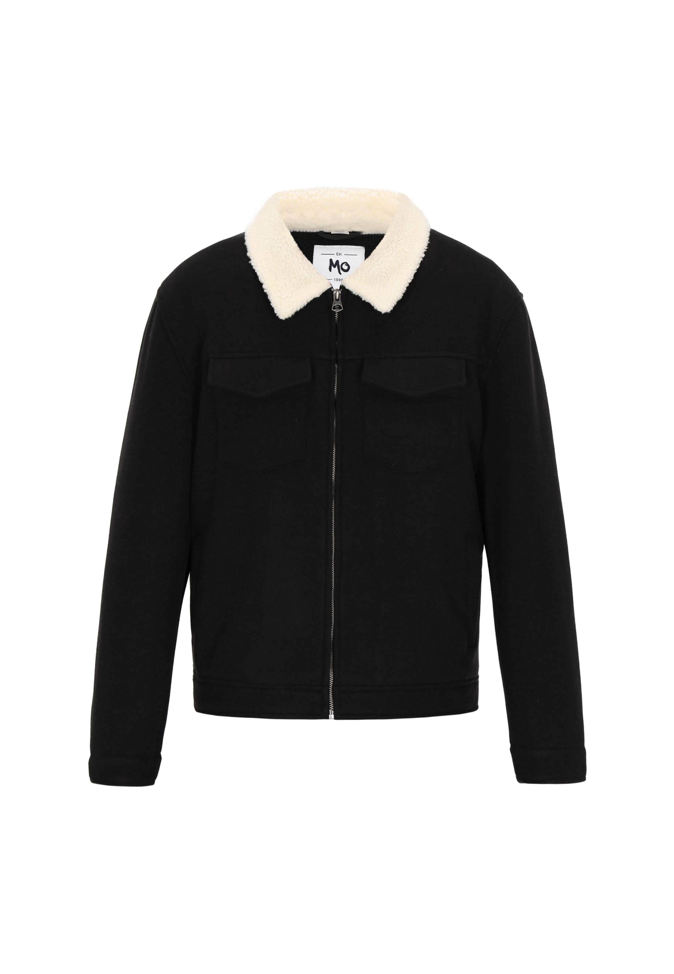 MO Демисезонная куртка в Черный: спереди