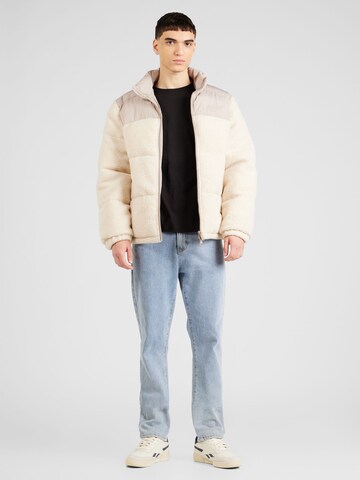 JACK & JONES Winter jacket in Beige