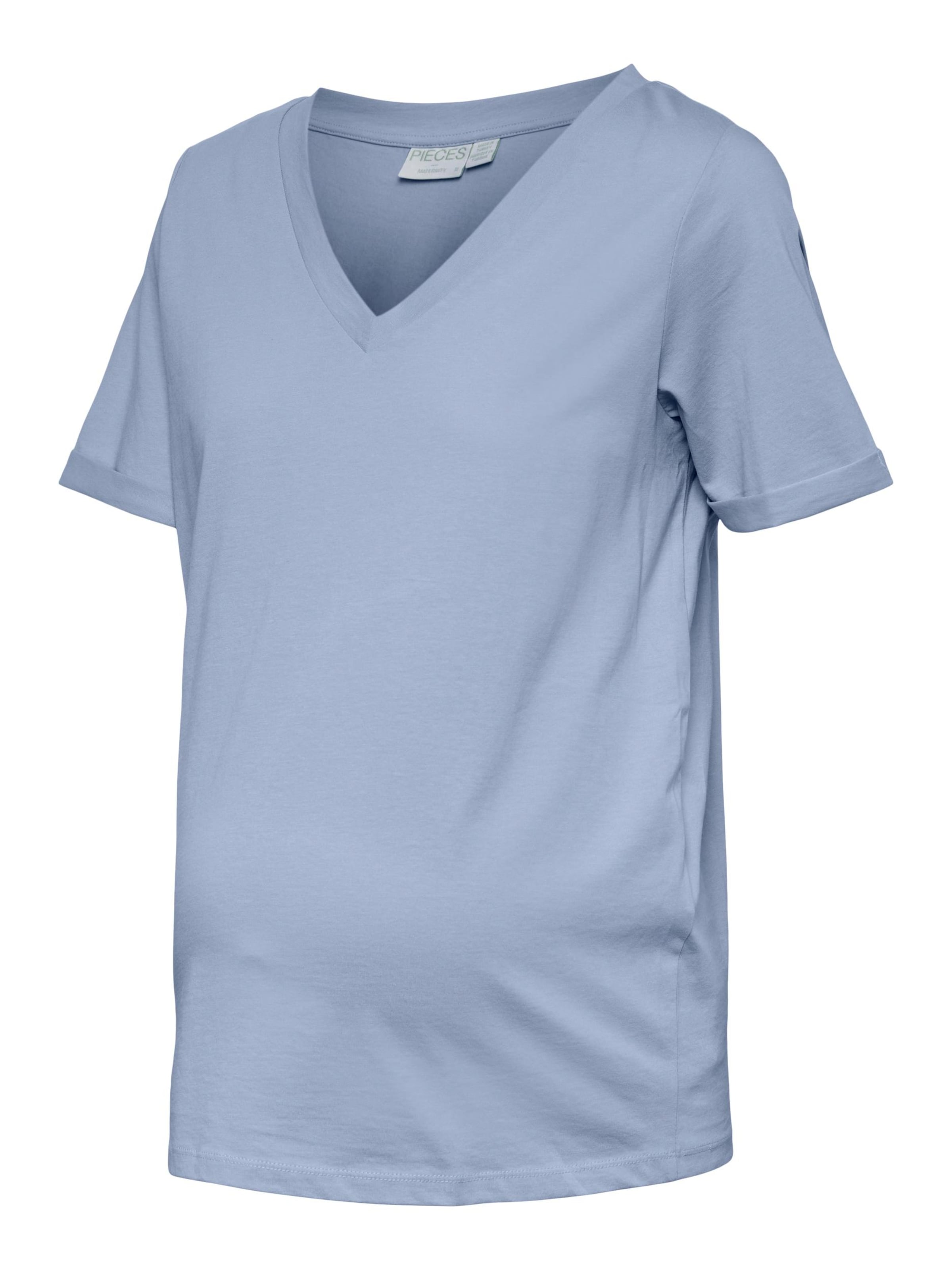 Frauen Shirts & Tops Pieces Maternity Shirt 'Ria' in Hellblau - KV16023 Frauen Shirts & Tops Pieces Maternity Shirt 'Ria' in Hellblau - KV16023