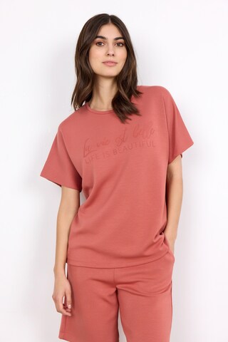 Soyaconcept T-shirt 'BANU' i röd: framsida