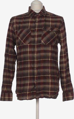 Woolrich Button Up Shirt in S in Red: front