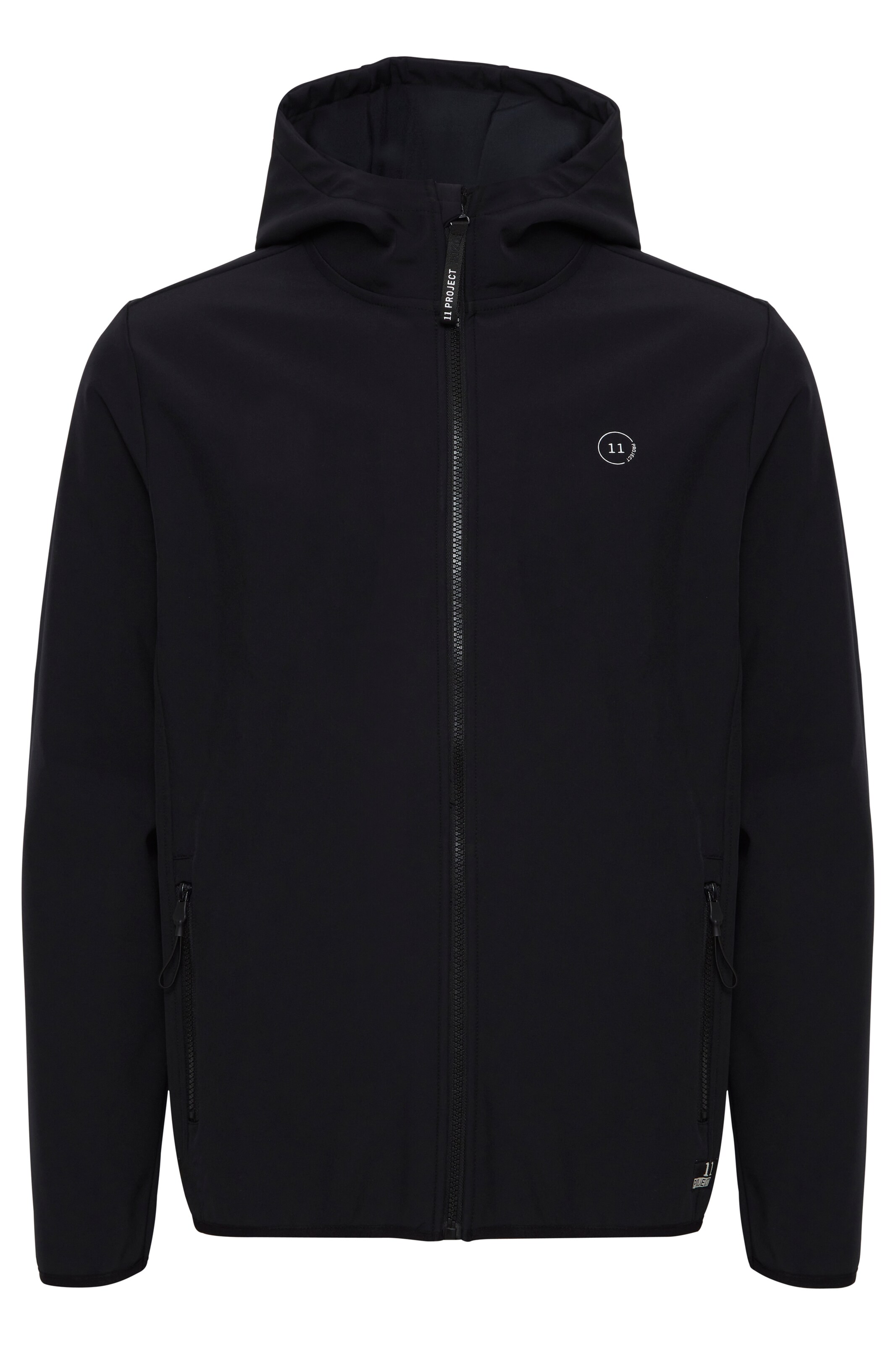 11 Project Weatherproof jacket 'ULFERT' in Black: front