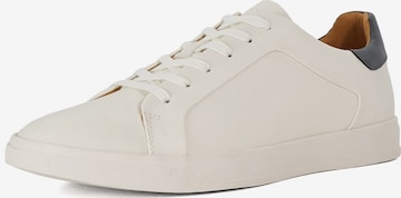 Dune LONDON Sneakers laag 'Traces' in Wit: voorkant