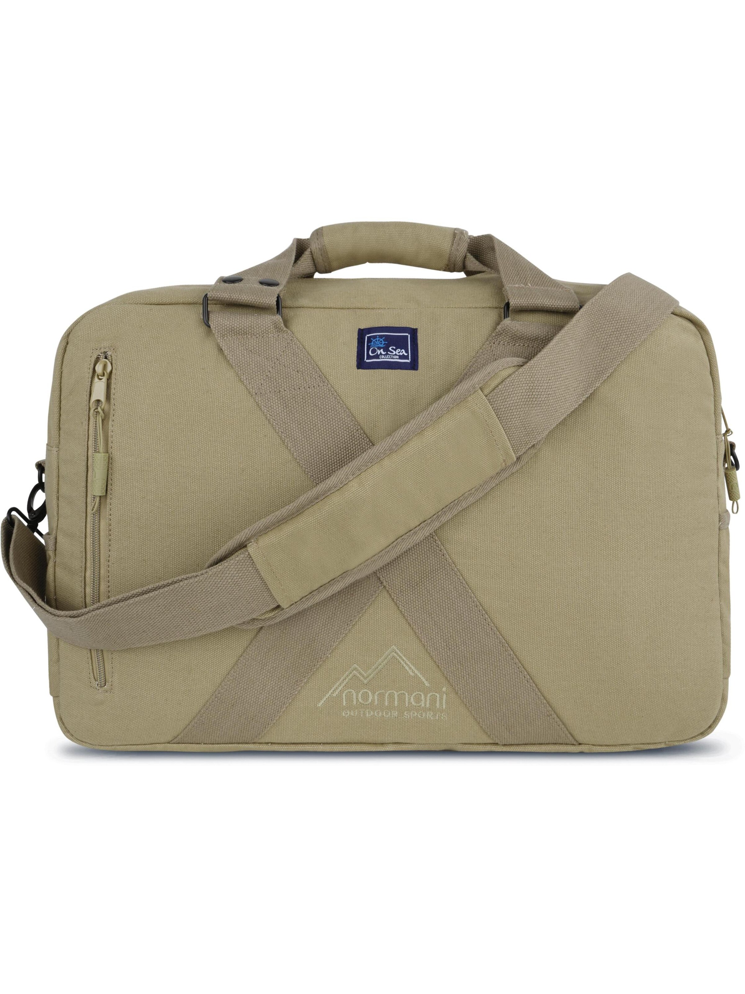 normani Crossbody Bag 'Eureka' in Beige: front