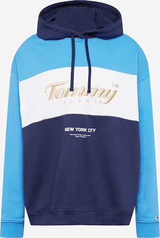 Tommy Jeans Sweatshirt in Blauw: voorkant