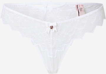 Boux Avenue Panty 'VIOLETTE' in White: front