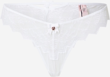 Boux Avenue String 'VIOLETTE' i hvit: forside