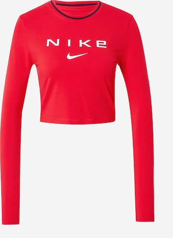 Nike SportswearMajica - crvena boja: prednji dio