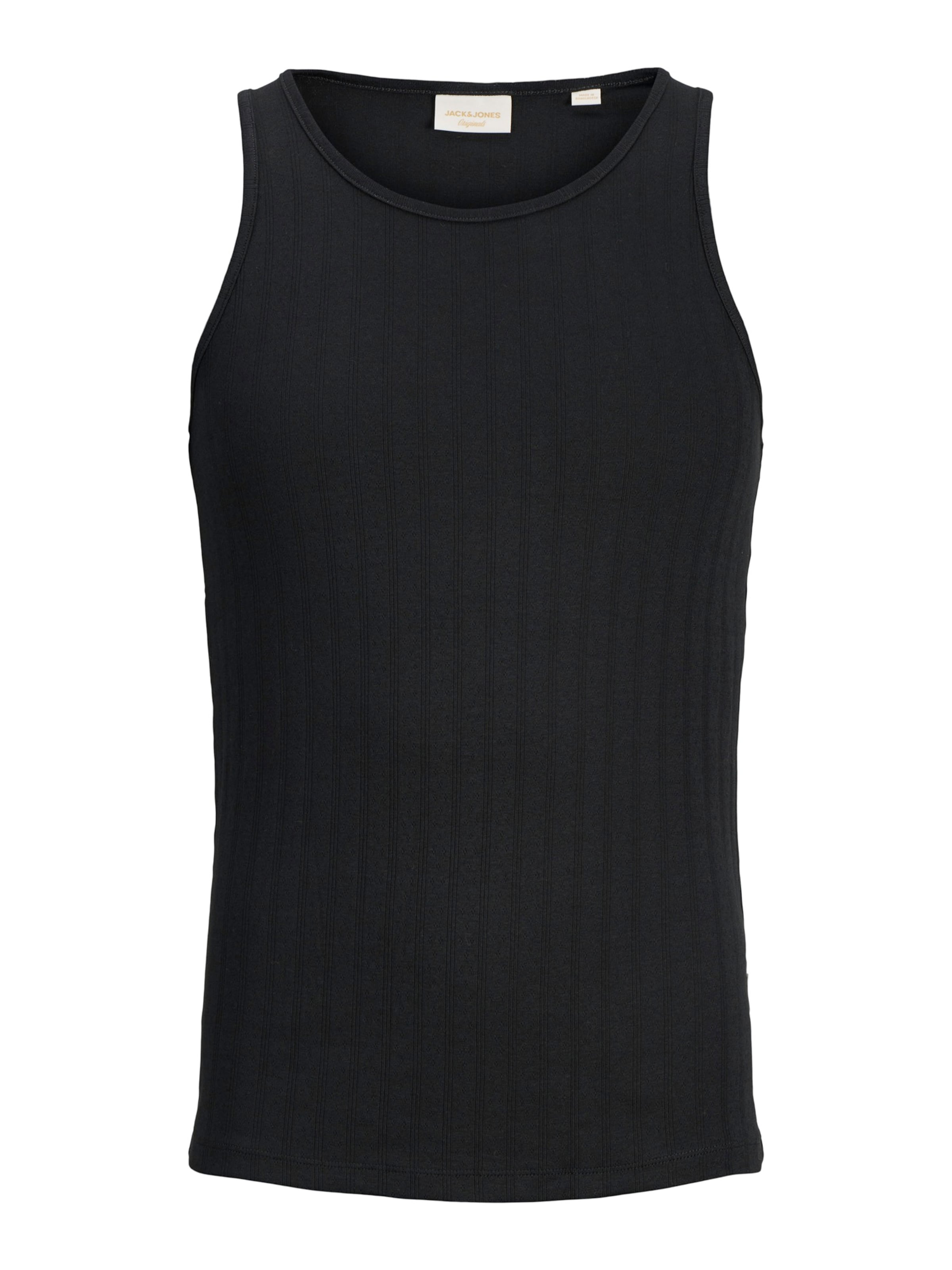 JACK & JONES Shirt 'JORCOTEDAZUR' in Zwart: voorkant