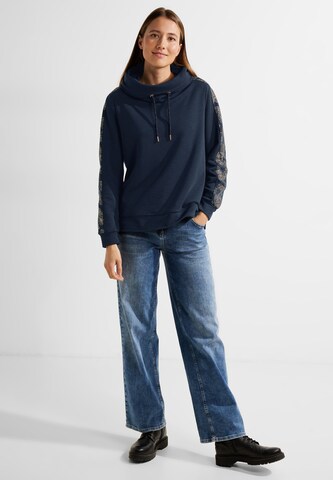 CECIL Sweatshirt 'Cecil' in Blue