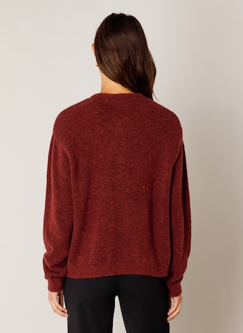 BASE LEVEL Strickjacke in Rot