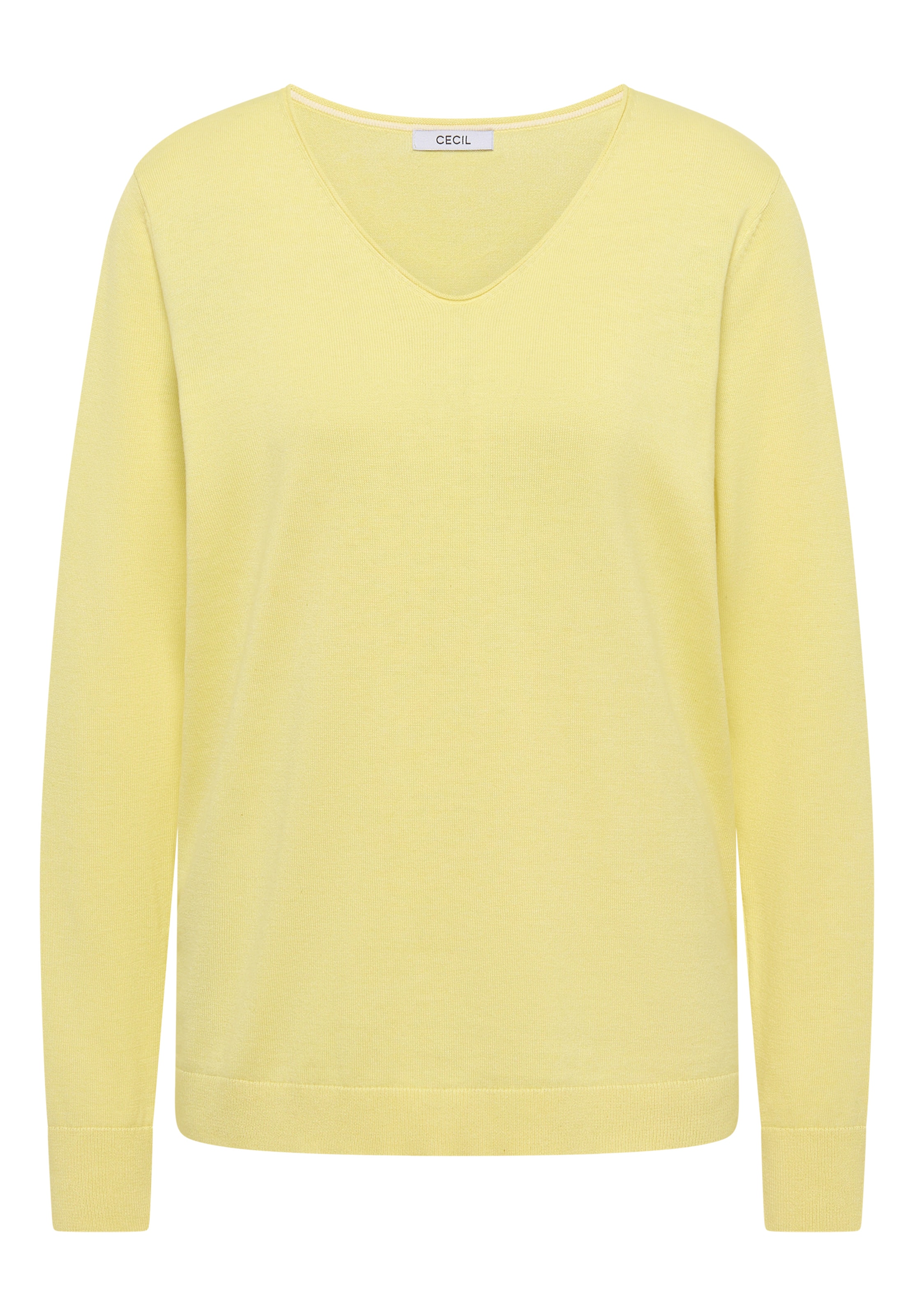 CECIL Sweater in Yellow: front