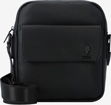 U.S. POLO ASSN. Crossbody Bag 'Seattle' in Black: front