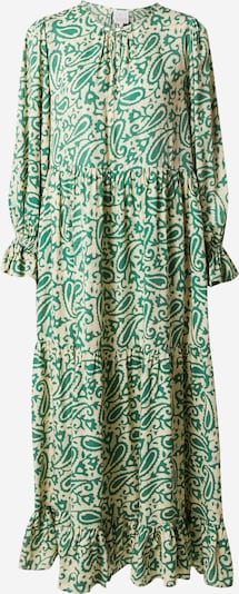 Line of Oslo Obleka 'Muse Etnic' | bež / zelena barva, Prikaz izdelka