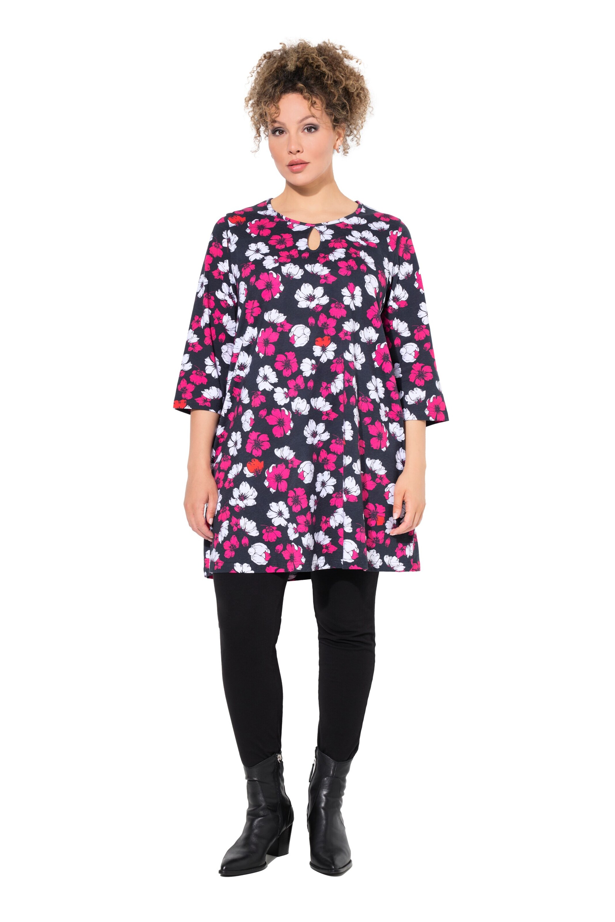 Ulla Popken Shirt in Schwarz