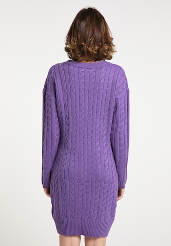 MYMO Knit dress in Purple