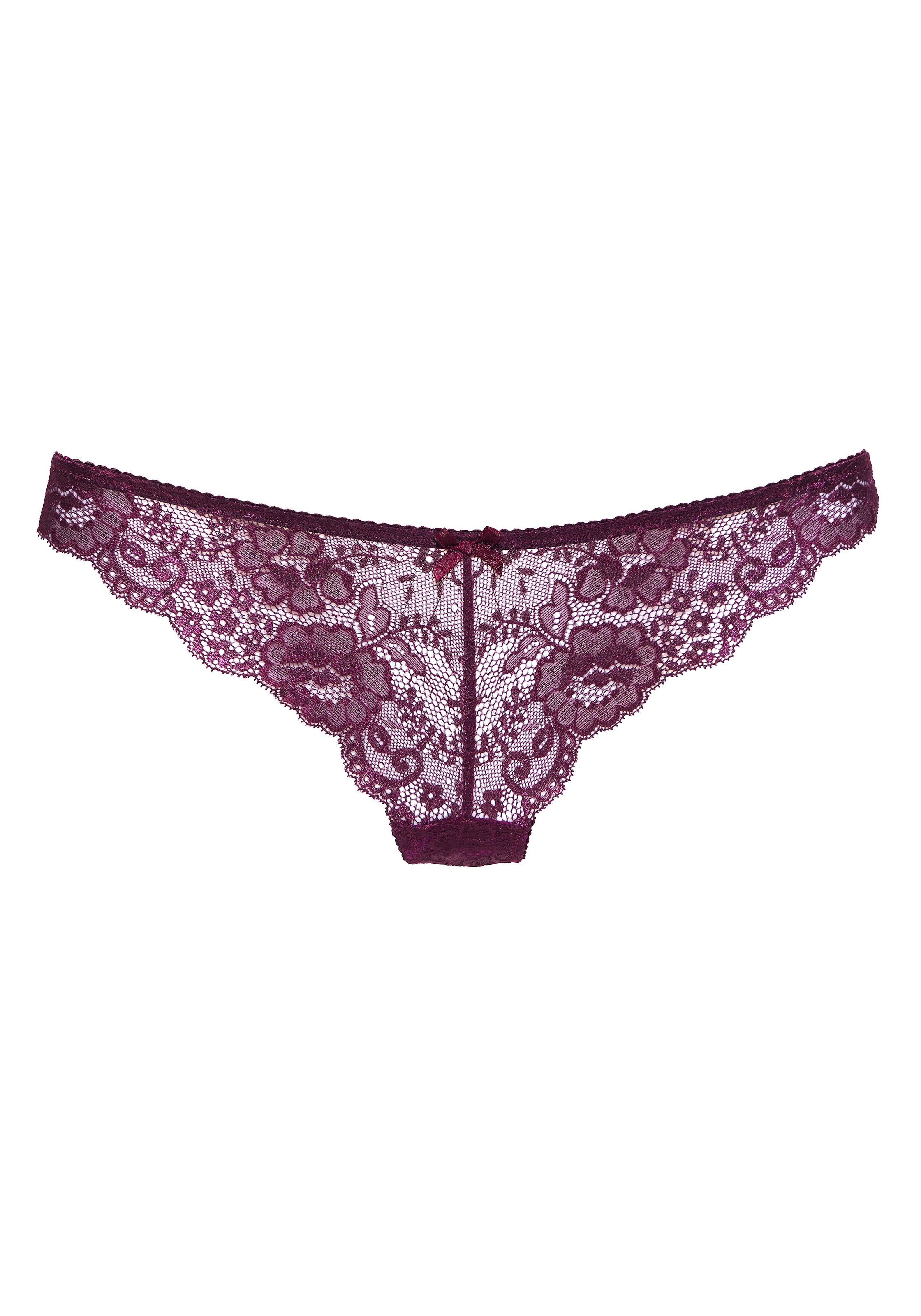LASCANA Обычный Стринги в Лиловый: спереди