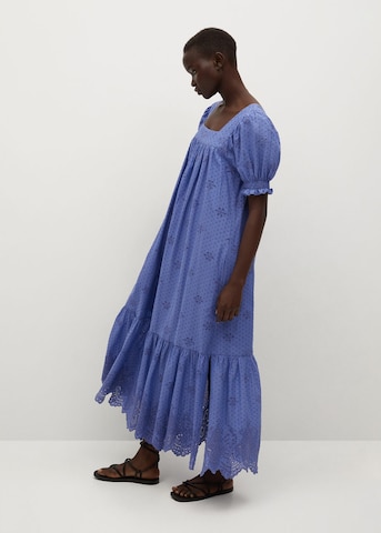 MANGO Kleid 'Nonna' in Blau