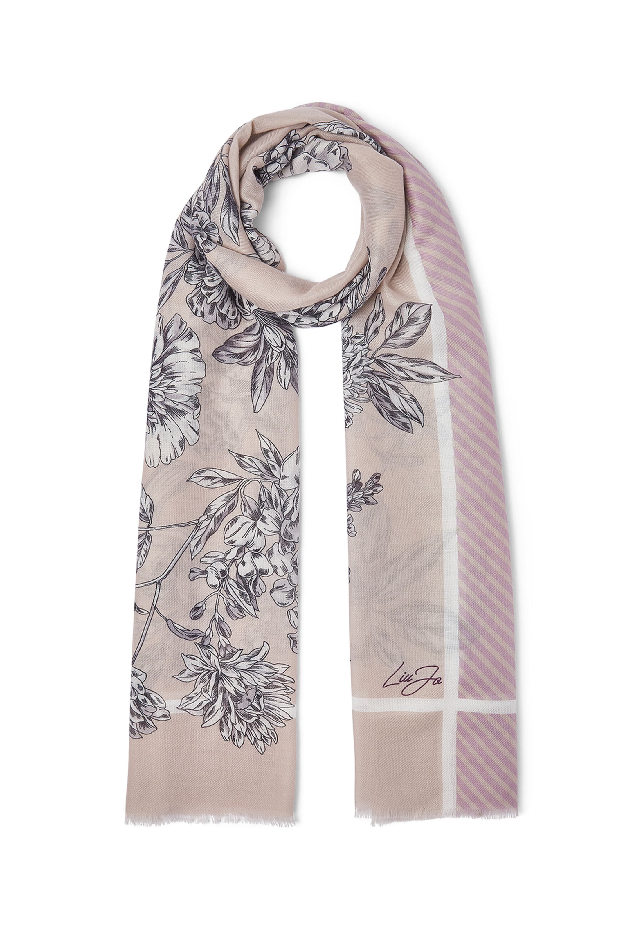 Sciarpa di Liu Jo in beige: frontale