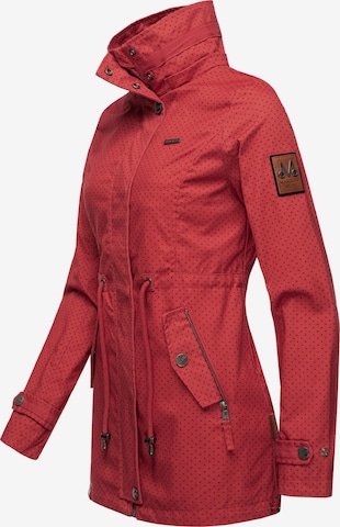 MARIKOO Parka 'Nyokoo' in Rot