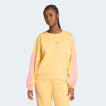 ADIDAS SPORTSWEAR Athletic Sweatshirt in Yellow: front