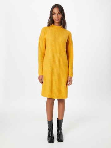 VERO MODA Knitted dress 'LULU' in Yellow: front