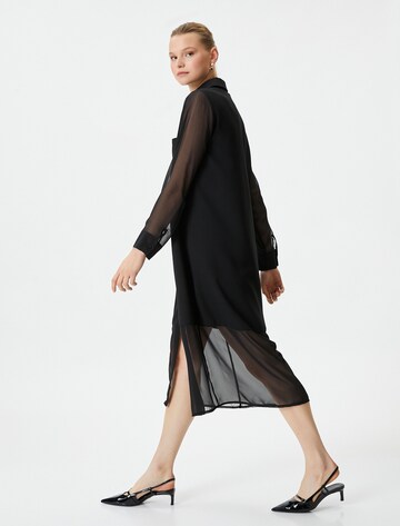 Koton Kleid in Schwarz
