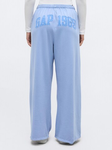 Gap Petite - Perna larga Calças '1969' em azul
